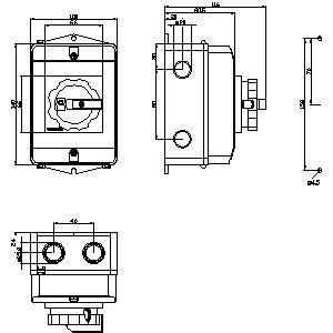 Controle de energia suave com PLC 3LD2064-1GP51-0US2 interruptor de desconexão de dispositivos básicos