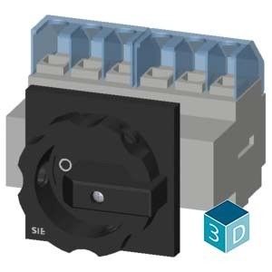 PLC industrial 3LD2103-3VK51 Dispositivos básicos de desconexão de interruptor com fácil instalação
