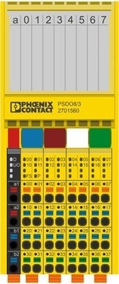 2701560 Phoenix Contact Automation Repair Parts Safety Module AXL F PSDO8/3 1F (Módulo de segurança de peças sobressalentes)
