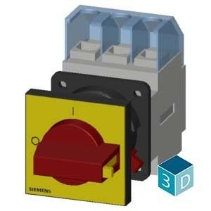 PLC 3LD2150-0TK13 Dispositivos básicos de desconexão de interruptor para distribuição de energia duradoura