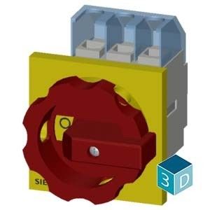 PLC de distribuição de energia industrial 3LD2203-0TK53 Disjuntor de desconexão de dispositivos básicos