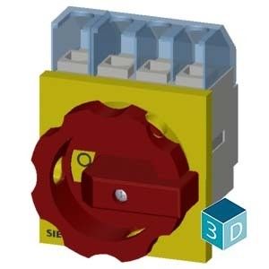 PLC 3LD2203-1TL53 Dispositivos básicos de desconexão de interruptores para necessidades de automação industrial