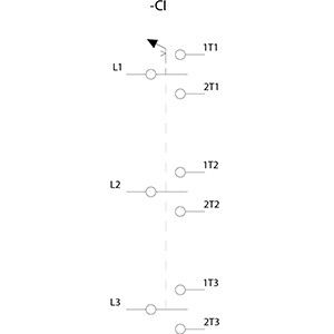 PLC 3LD2223-7UK01 Dispositivos básicos de desconexão de interruptores para aplicações de trabalho pesado