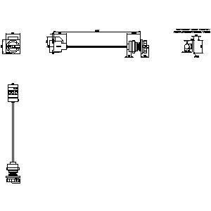 PLC 3LD2244-0TK53 Dispositivos básicos de desconexão do interruptor para distribuição de energia precisa