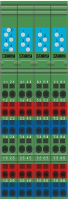 2861250 IB IL 24 DI 16-PAC Phoenix Contact Digital Module com nível de proteção IP20