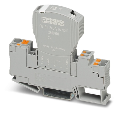 24 V DC 2800904 CB E1 24DC/4A NO P Phoenix Contact Equipamento eletrônico Disjuntor