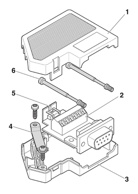 2744694 SUBCON-PLUS-CAN Phoenix Contact D-SUB Bus Connector com alta compatibilidade