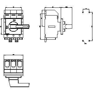 Atualize o controle de energia com o PLC 3LD2430-0TK11 Switch de desconexão de dispositivos básicos
