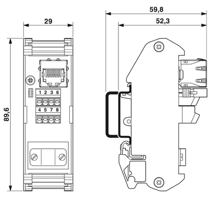 Atualize suas conexões de rede com o painel de correção FL-PP-RJ45-SCC do Phoenix Contact