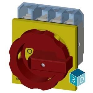 PLC 3LD2504-1TL53 Dispositivos básicos de desconexão de interruptor com opções de montagem flexíveis