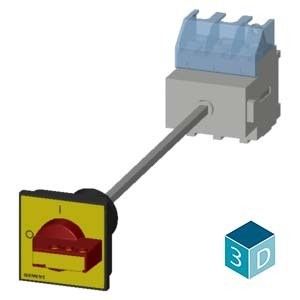 PLC 3LD2517-0TK13 Dispositivos básicos de desconexão de interruptor para gestão de energia precisa