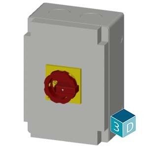 Dispositivos básicos industriais com interruptor de desconexão 3LD2566-4VD53 com características avançadas