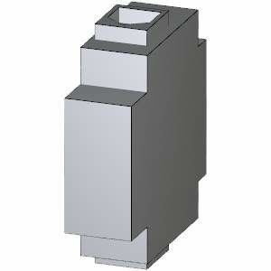PLC de comutação líder 3LD9220-0C Condutor neutro para montagem no chão até 32A