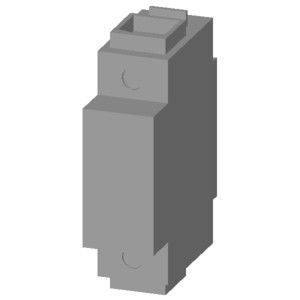 Distribuição de potência ideal com PLC 3LD9280-2B N e PE Terminal Block