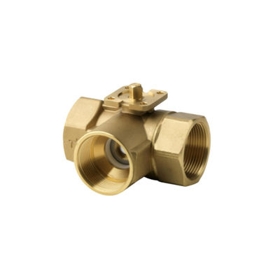 3 portas PN40 PLC BPZ VBI61.25-10 válvula de esfera para sistema de automação de controle de edifícios