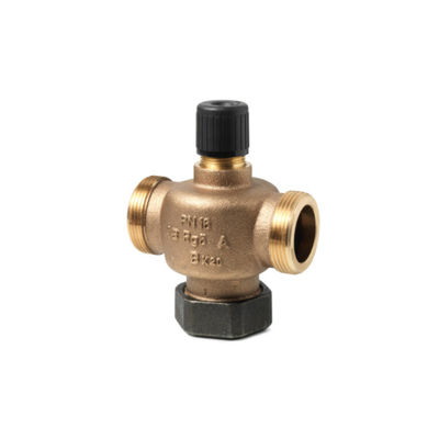 Válvula de assento de fio externo de 2 portas PLC BPZ VVP45.25-10 para controle de automação de edifícios