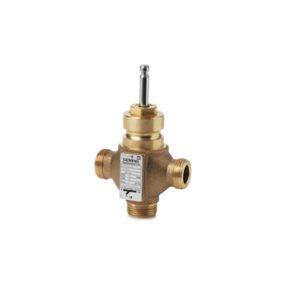 Sistema de controlo do sistema de automação de edifícios, fio externo, válvula de banco de 3 portas, PLC BPZ VXG41.15