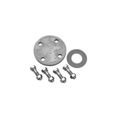 DN40 Solenoide Valve B Port Blind Plate para PLC BPZ Z155/40 no Edifício do Sistema de Controle