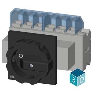 Siemens 3LD2103-4VP51 Interruptor de desconexão de dispositivos básicos para aplicações industriais