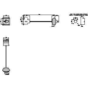Siemens 3LD2517-0TK11 Dispositivos básicos de desconexão de interruptores com ampla gama de aplicações