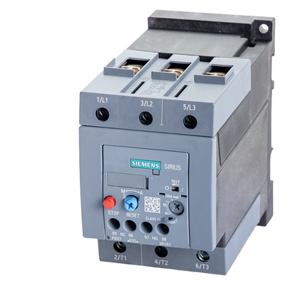 Siemens 3RU5146-4KB1 Relé de sobrecarga 80 100 A Tamanho S3 Carga de contato para proteção do motor
