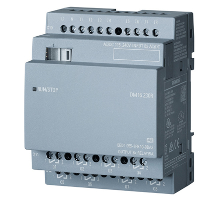 Interface de comunicação Outras Siemens LOGO 8 DM16 230R Módulo de expansão 6ED1055-1FB10-0BA2