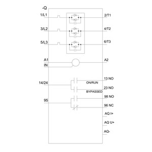 Siemens 3RW5217-1AC14 SIRIUS Soft Starter com terminais de tipo parafuso e saída analógica