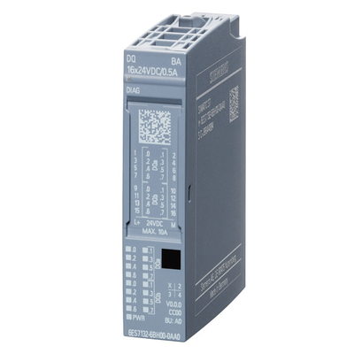 SIMATIC ET 200SP DQ 16x 24VDC/0 5A Módulo de saída digital para a Siemens 6ES7132-6BH00-0AA0