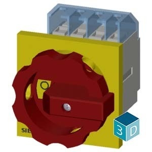 3LD2003-0TK53 Dispositivos básicos de desconexão de interruptores para distribuição de energia na indústria