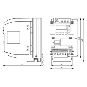 Siemens SINAMICS V20 FSD 3AC 400V Conversor de Frequência AC Power Drive 6SL3210-5BE31-1UV0