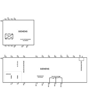 Interface de comunicação Modbus SINAMICS V20 FSC 3AC 400V Saída analógica 6SL3210-5BE25-5UV0