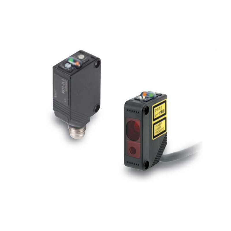 Versátil E3Z-L81 2M BY OMS Sensor fotoelétrico em miniatura para várias aplicações