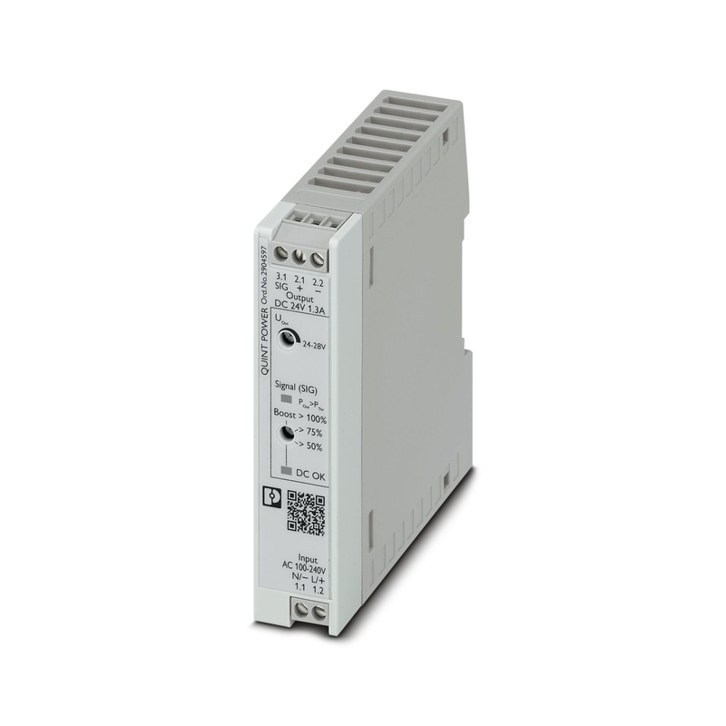 QUINT4-PS/1AC/24DC/1.3/SC Unidade de alimentação 2904597 para exigências de energia industrial