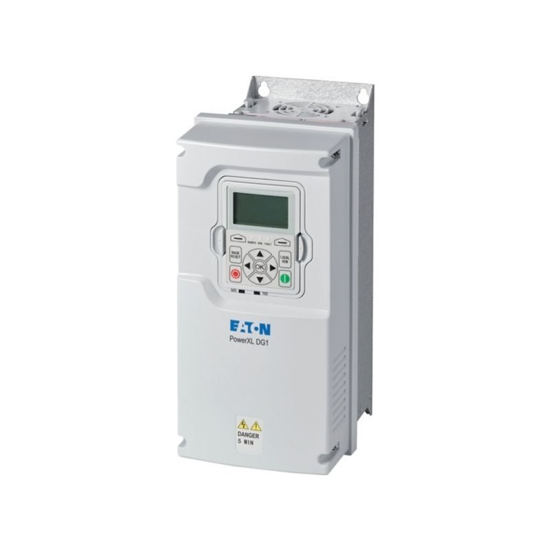 Modo de controlo DG1-342D2FB-C54C VFD 3-Fase 400V Carga leve 1.1KW Carga pesada 0.75KW IP54