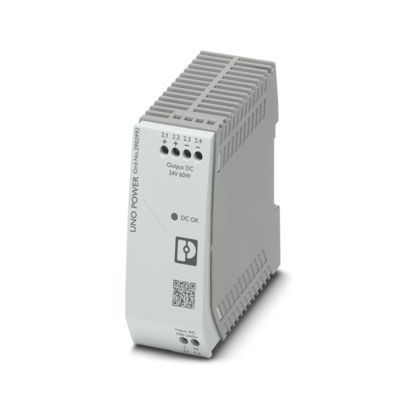 Unidade de alimentação UNO-PS/1AC/24DC/60W compacta e de corrente contínua de 24 V para aplicações industriais