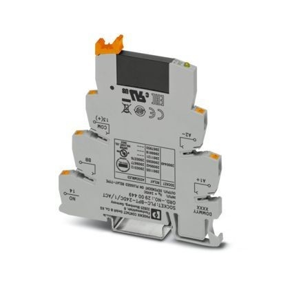 PLC-OPT-24DC/24DC/2/ACT Módulo de relevo em estado sólido com entrada e saída de corrente contínua de 24 V 2900376