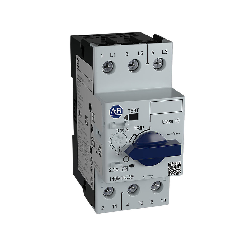 140MT-C3E-B40 Interruptor de proteção de motor C Quadro Capacidade de ruptura padrão A-B
