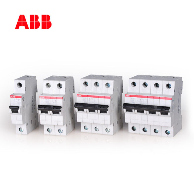 SH201-B6 Interruptor de circuito em miniatura e alta capacidade de ruptura 1P B 6 A para uso industrial