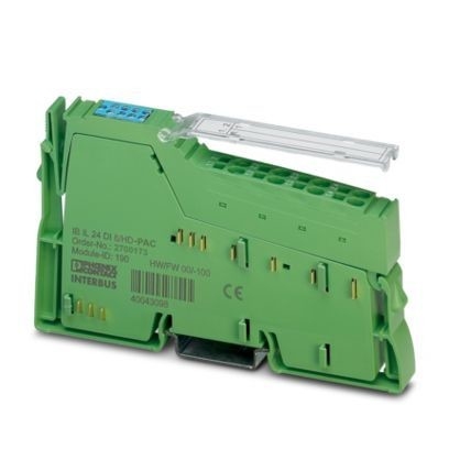 2700173 IB IL 24 DI8/HD-PAC Módulo digital com 8 entradas de velocidade e alimentação de corrente contínua de 24 V