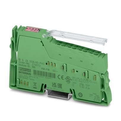 Módulo digital de saída de alta corrente IB IL 24 DO8/HD-PAC 2700172 para controlo industrial