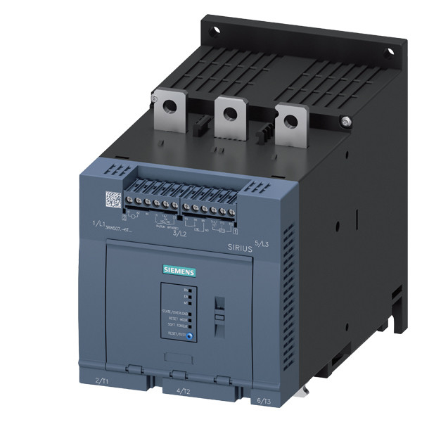 SIRIUS Soft Starter Tamanho S12 com terminais de tipo parafuso 3RW5076-6TB14 Saída do termistor