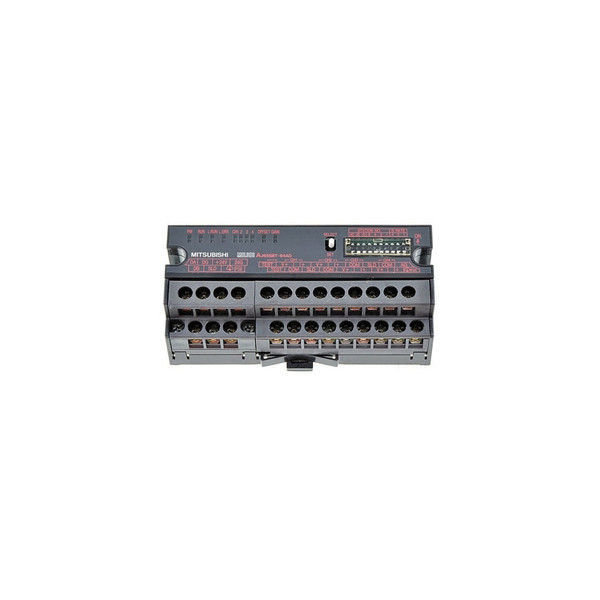 Módulo de entrada analógica compacto de 4 canais para Mitsubishi AJ65SBT-64AD PLC Voltagem/corrente
