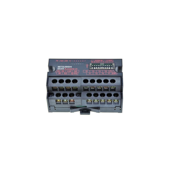 Mitsubishi AJ65SBTB1-8T Small Profile 8 Transistor Output para controle e monitoramento