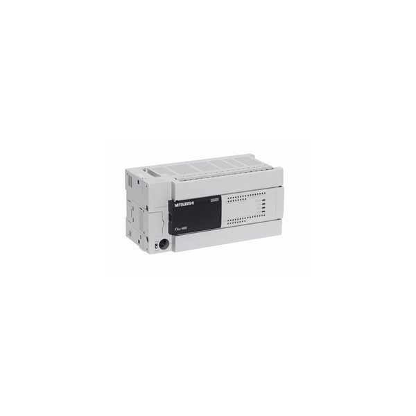 FX3U-48MR/DS PLC por Mitsubishi DC 24 V Base Unit com 24 entradas e 24 saídas de relé