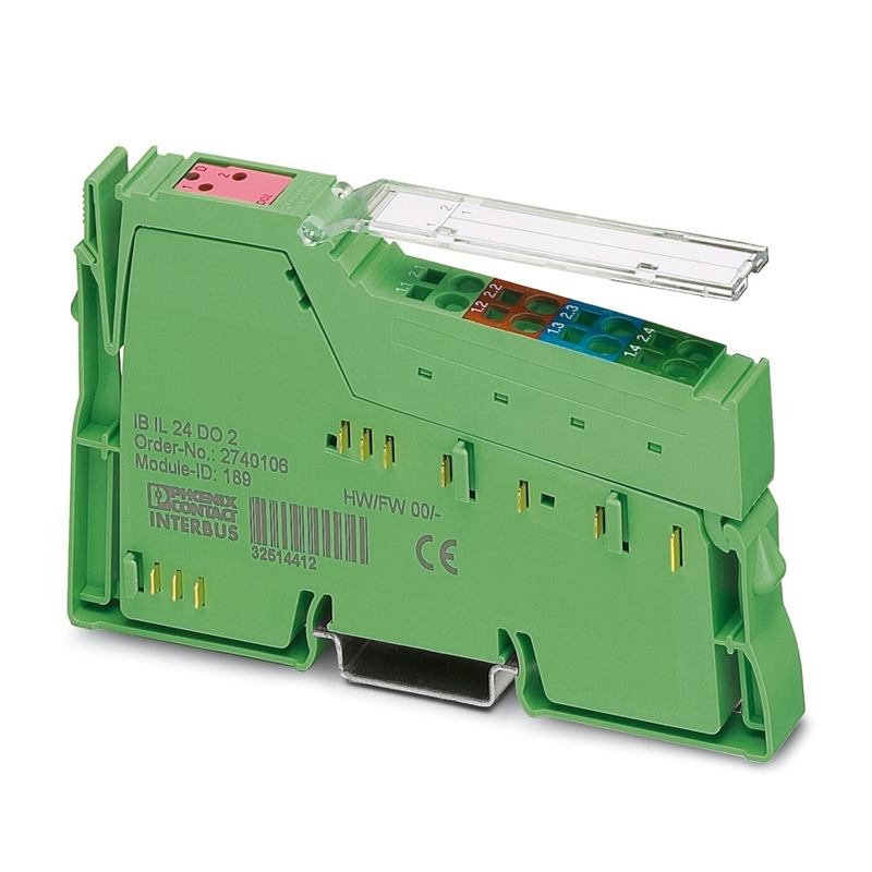 Nível de proteção IP20 2861263 IB IL 24 DO 2-2A-PAC Phoenix Contact Digital Module