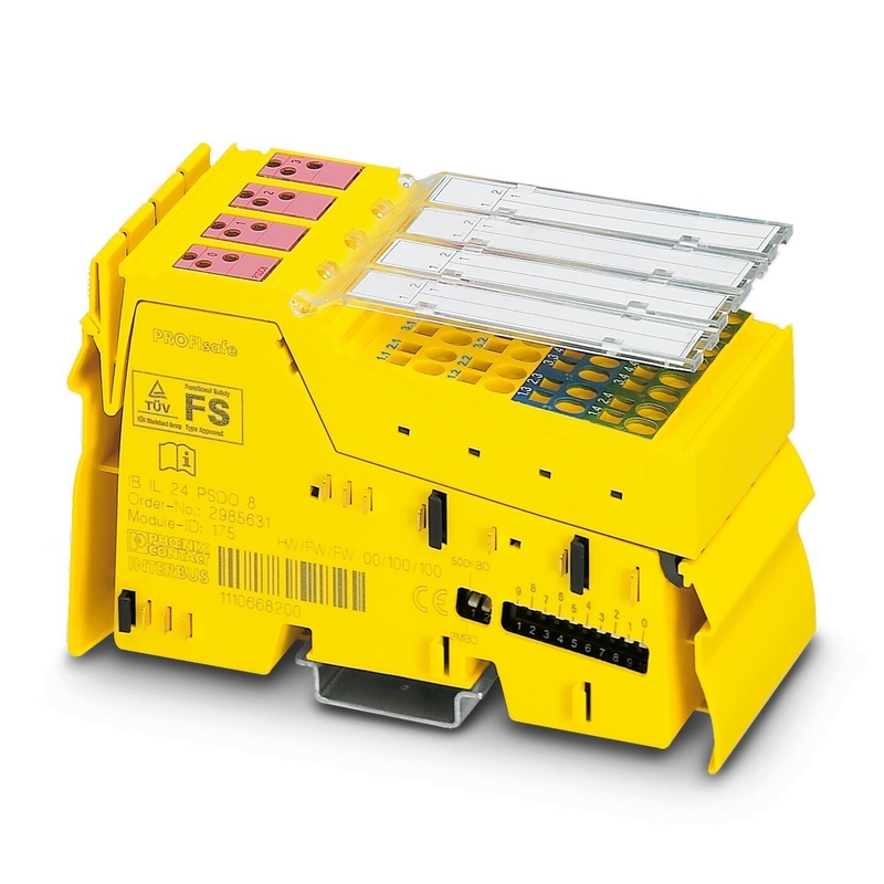 Nível de proteção IP20 2985631 IB IL 24 PSDO 8-PAC Phoenix Contact Security Module