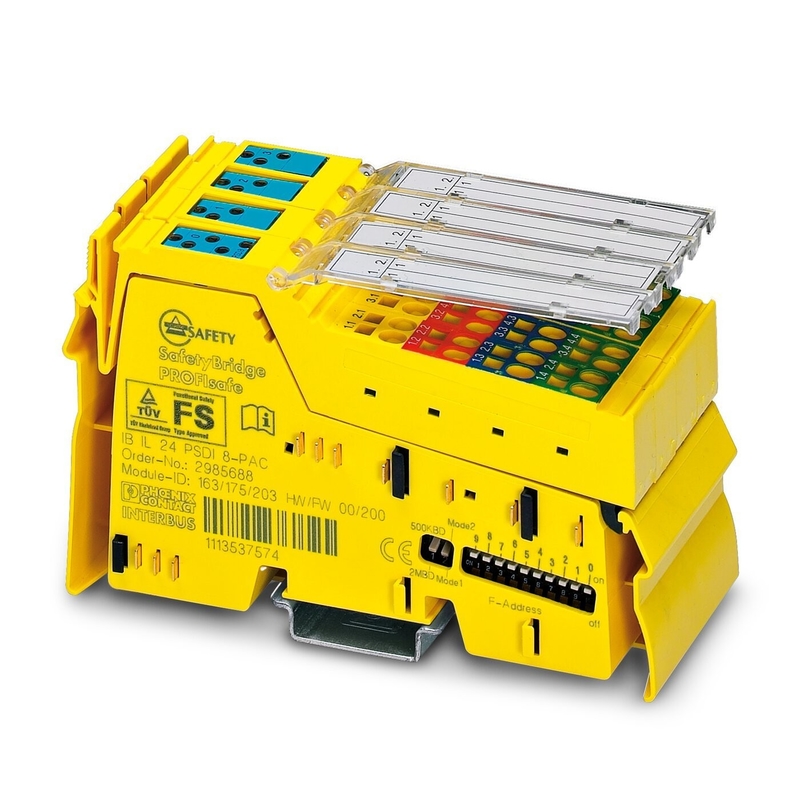 IB IL 24 PSDI 8-PAC 2985688 Phoenix Contact Security Module com nível de proteção IP20