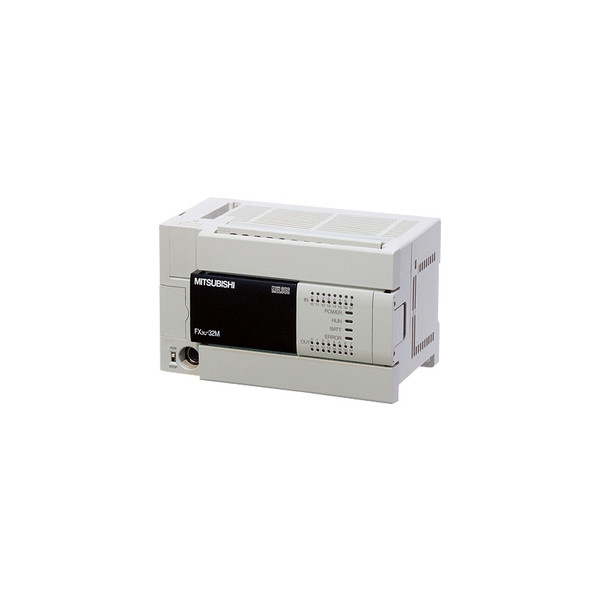 FX3U-32MT/ESS PLC para entradas AC 100-240 V 16 DC 24 V 16 saídas de transistores da Mitsubishi