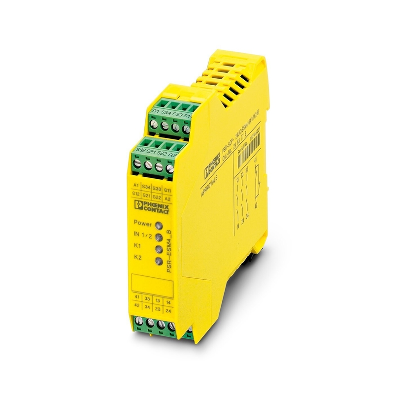 PSR-SPP-24UC/ESM4/3X1/1X2/B Relais de segurança Relais de acoplamento de desligamento de segurança de carga de contacto