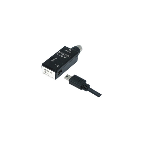 3 m Conversor de interface USB/RS422 para Mitsubishi FX-USB-AW PLC e PC Conexão estável